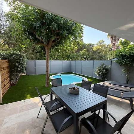 Lejlighed 3-bedroom - Garden - Private Pool Sainte-Maxime